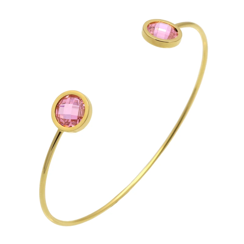 Top Quality Austrian Crystal Bracelets & Bangles Gold Color Stones Exquiste Made Luxurious Jewelry Pulseira Bracelet For Women