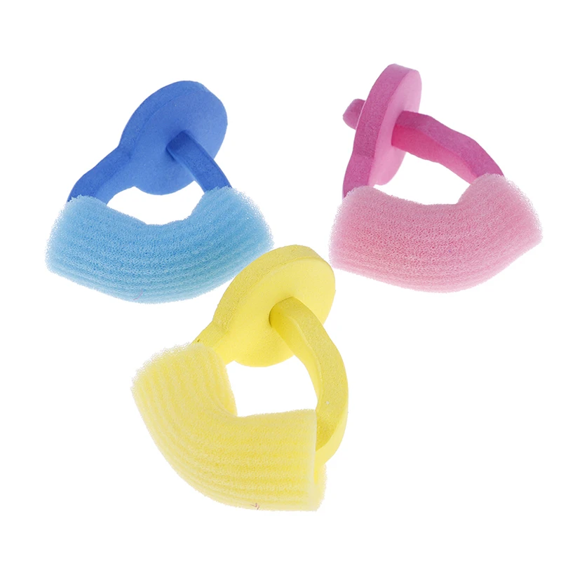 3PCS Sponge Bendy Hair Rollers Twist Magic Rods Hair Styling Cling Soft Foam Hair Curler DIY Tools for Women 16.7cm