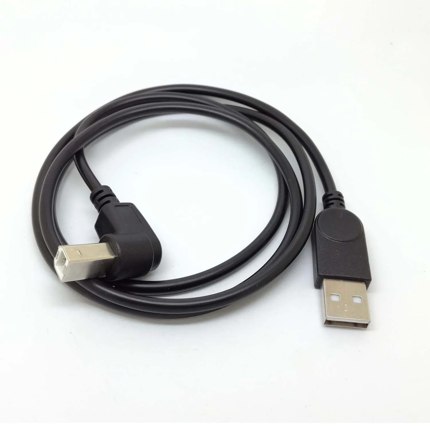 Новый кабель с углом обзора 90 градусов, 3 фута, USB 2,0 A к USB 2,0 B, кабель для сканеров принтеров, шнур для принтеров hp, canon, EPSON, brother