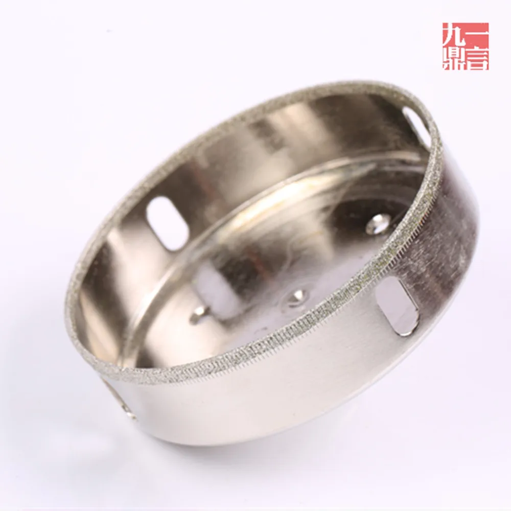 Imagem -02 - Cortador de Furo de Vidro Diamante Revestido Broca para Vidro Concreto Mármore Perfuração Grande Tamanho Diâmetro 150 mm