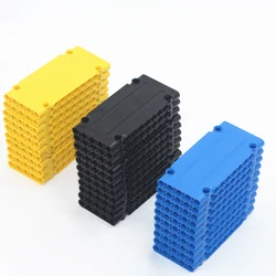 MOC Building Blocks Self-Locking Brick Technical Parts 10Pcs Technical Flat Planel 5x5x11 Compatible With Lego 64782 for Boy toy