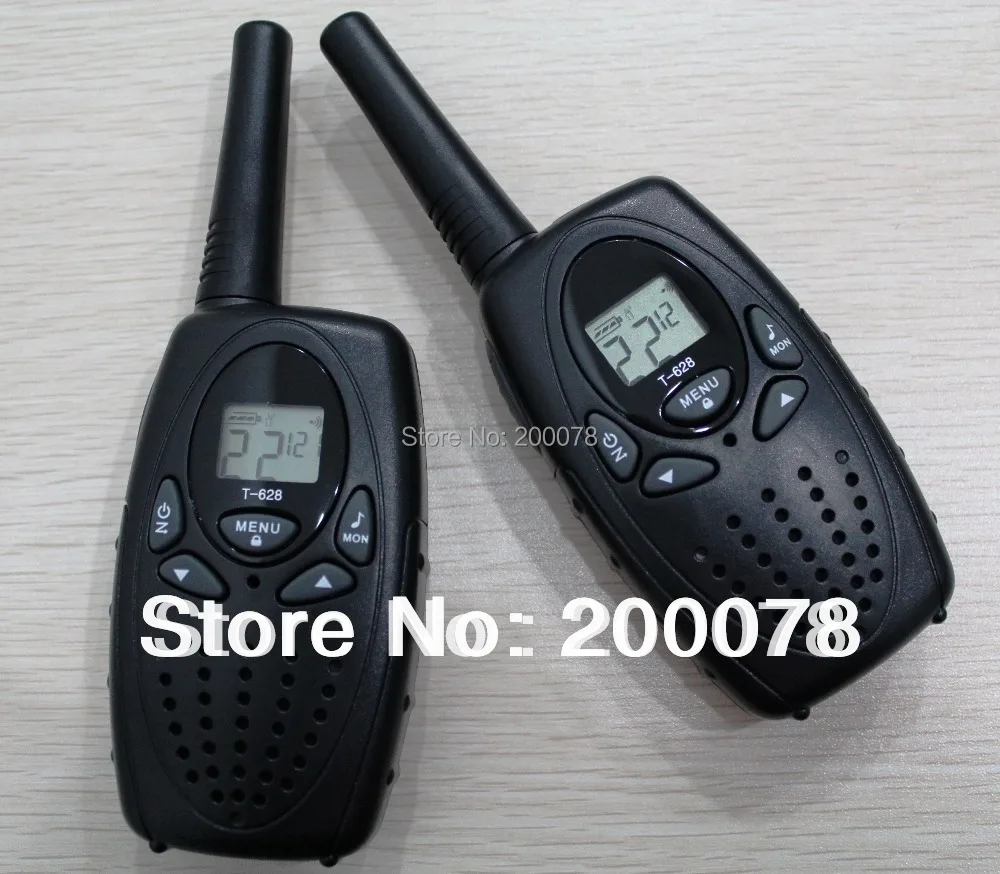 Lunga portata radio UHF cb 1 Watt walkie talkie radio T transceiver amateur PMR446 FRS interfono woki toki balck/arancione