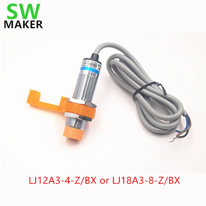 

LJ12A3-4-Z/BX/LJ18A3-8-Z/BX Комплект датчика автоматического выравнивания и кронштейна для 3D-принтера Anet A8 Prusa i3