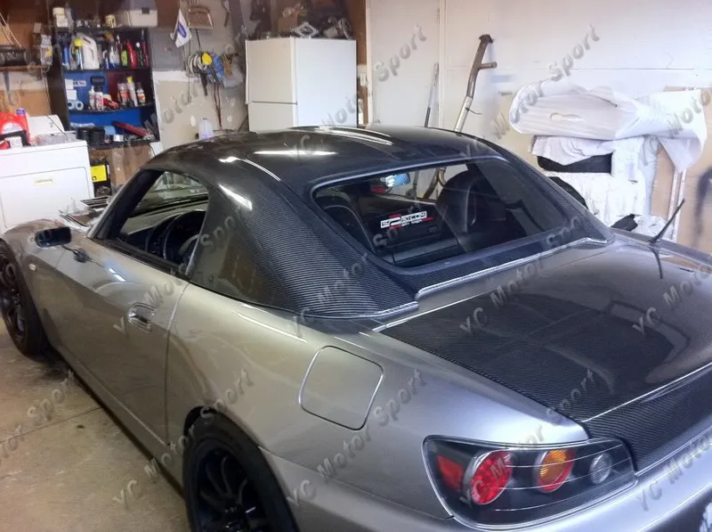 Car Accessories Carbon Fiber OEM Style Hard Top Fit For 2000-2009 S2000 AP1 AP2 OEM Style Hardtop with Plexiglass