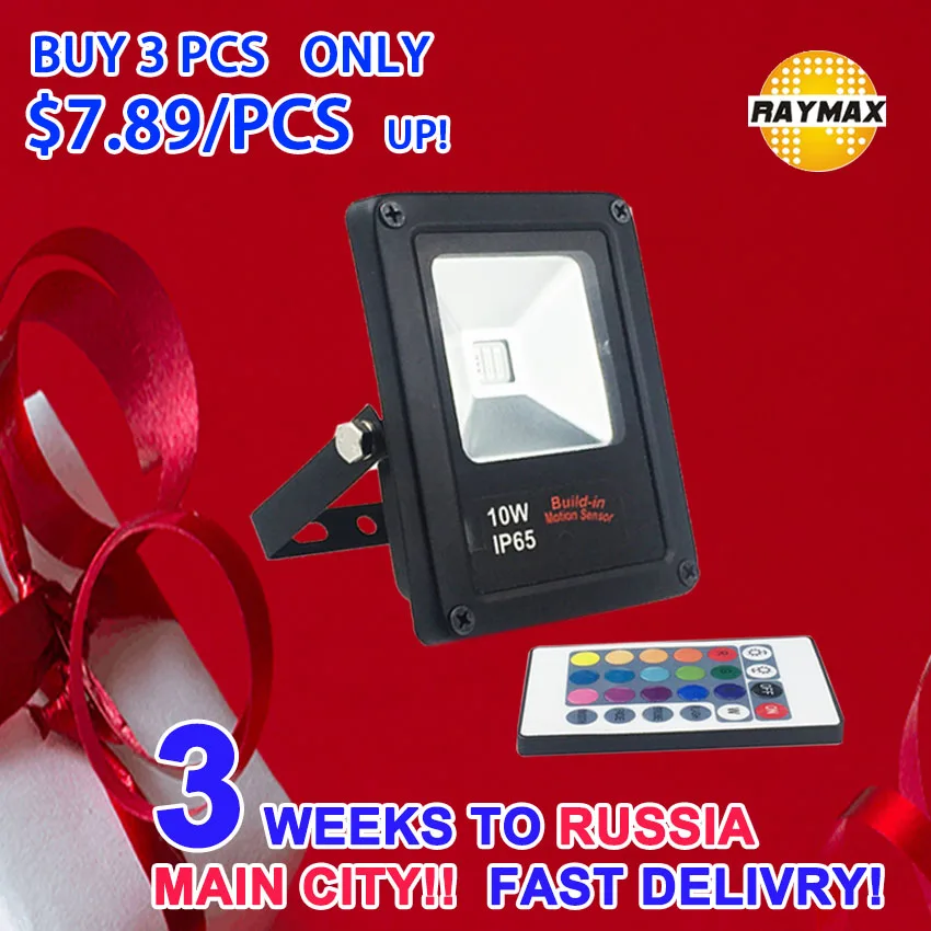 LED Flood Light 10W 20W Outdoor RGB Floodlight Reflector Spotlight IP65 LED Wall Washer Light Remote Control Garden Waterproof