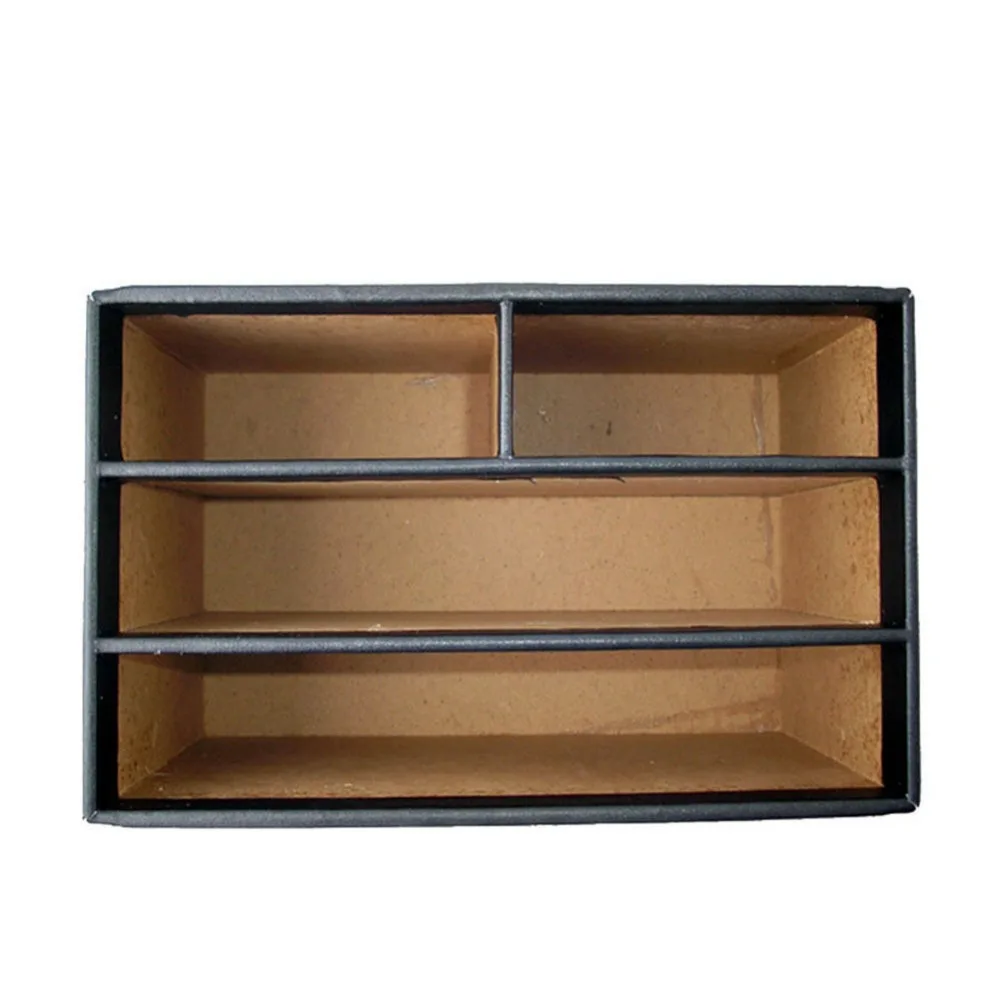 Office Accessories Stationery Desk Organizer 3 Layer 4 Drawers File Holder Paper Cabinet Document Rack Tray Storage Box