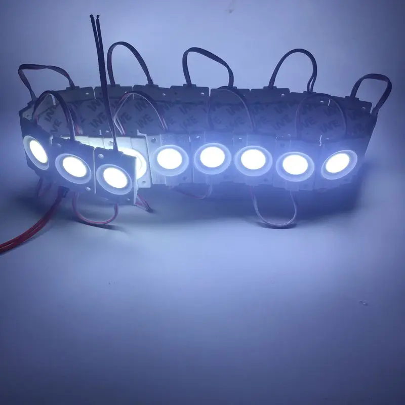 20 pcs/lot  2.4W/pcs injection COB LED Module with lens DC12V advertising light,Led Backlight For Channel Letters