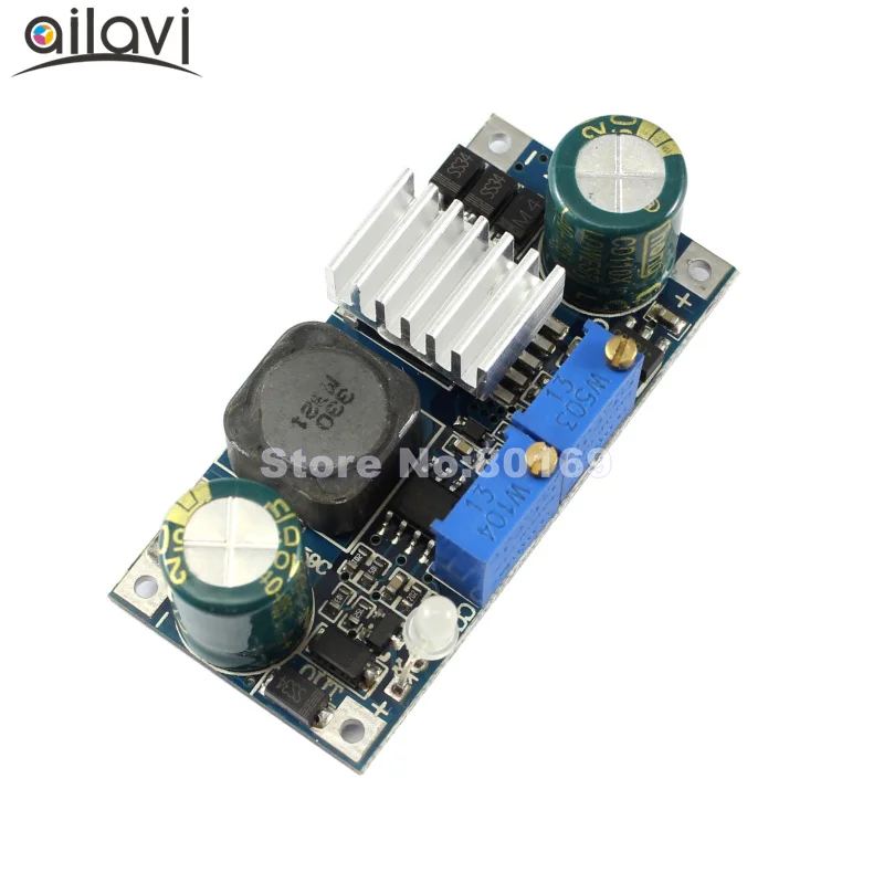 DC-DC Power Supply Buck Module 5V-32V Step Down To 1.2V-31V 5A CVCC LED Driver Battery Charging Board