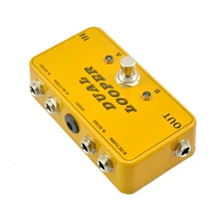 New LANDTONE AB Looper Effect Pedal Switcher for electric guitar pedal Orange foot switch