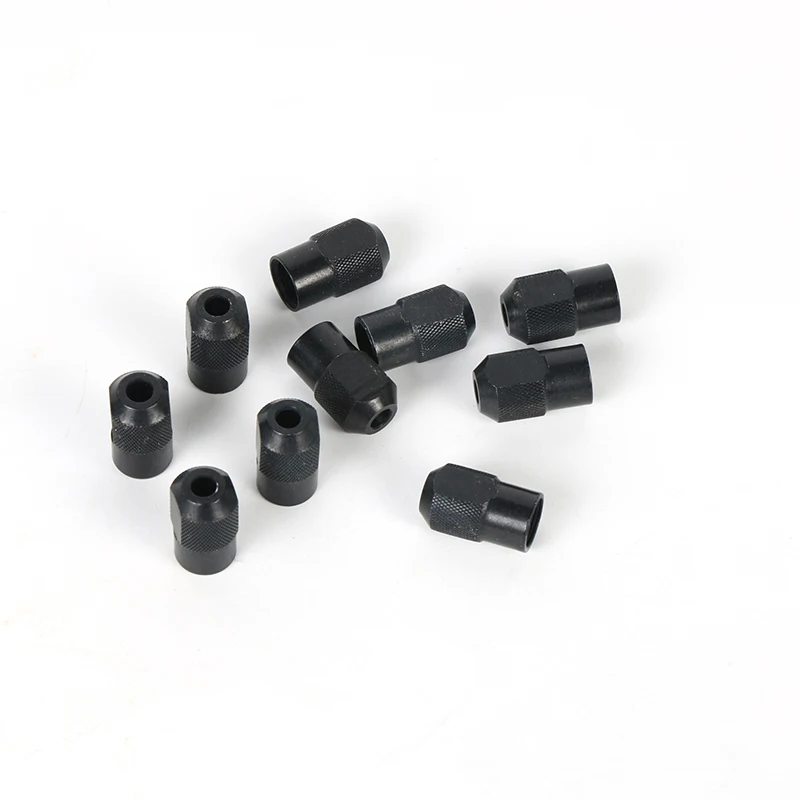 Dutoofree Mini Drill Chuck Dremel Accessories For Dremel Rotary Tools Power Tool Accessories 5PCS Zinc Alloy Nuts M8X0.75mm