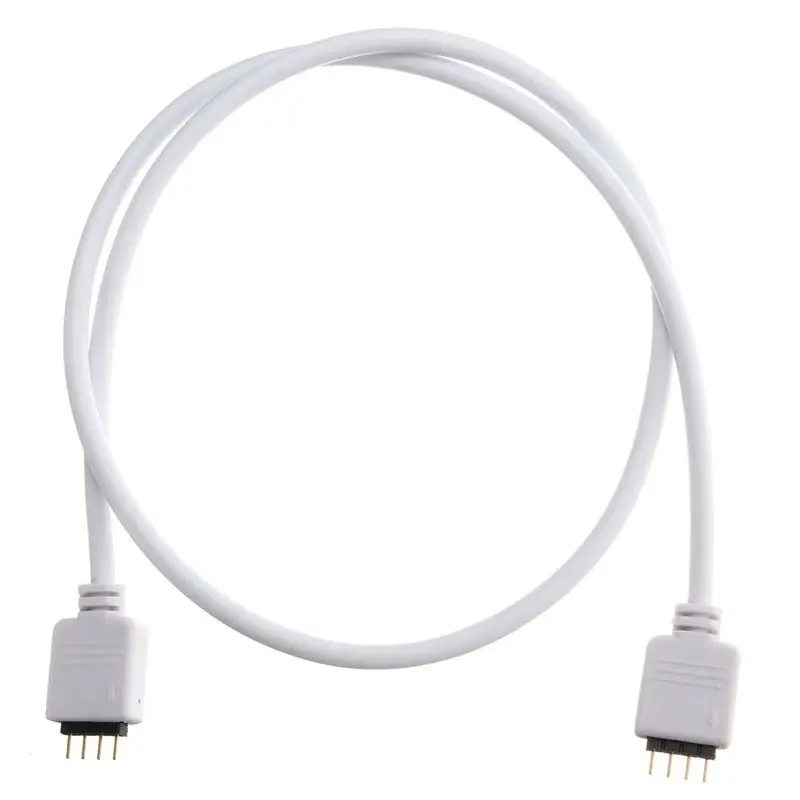 30/50/100/200/300cm RGB 4Pin Female Extension Wire Cable Cord Connector LED Strip Light And Male Plug Light bar extension Wire