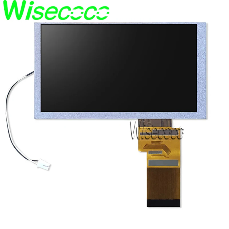 6.2 Inch LCD Screen HSD062IDW1 DVD Car GPS navigation Display VGA 2AV 50 PIN Driver Board TTL LVDS Controller Board