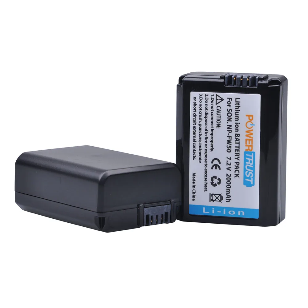 NP-FW50 NPFW50 Battery +LED Dual USB Charger for Sony a37 Alpha 7 7R II 7S a7S a7R II a5000 a6000 NEX-7 DSC-RX10 RX10 II III