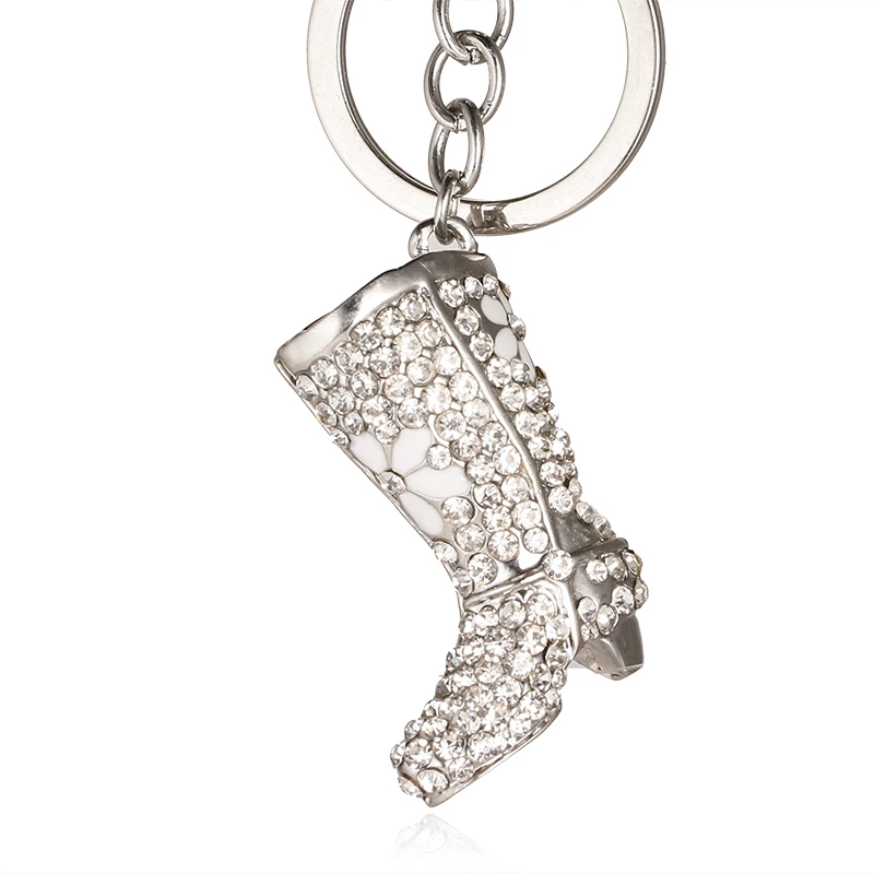 GYWYN the latest key chain car keyring lady's bag pendant lady's small gift, cute little boots pendant.