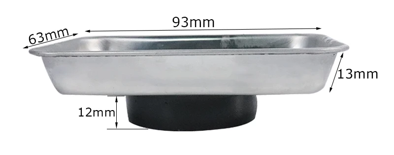 Magnetische Tablett Quadratische Magnetische Teile Schüssel Schraube Tablett Für Automotive Muttern Schrauben Schrauben Teile Saug Lagerung Werkzeuge – Detail 2