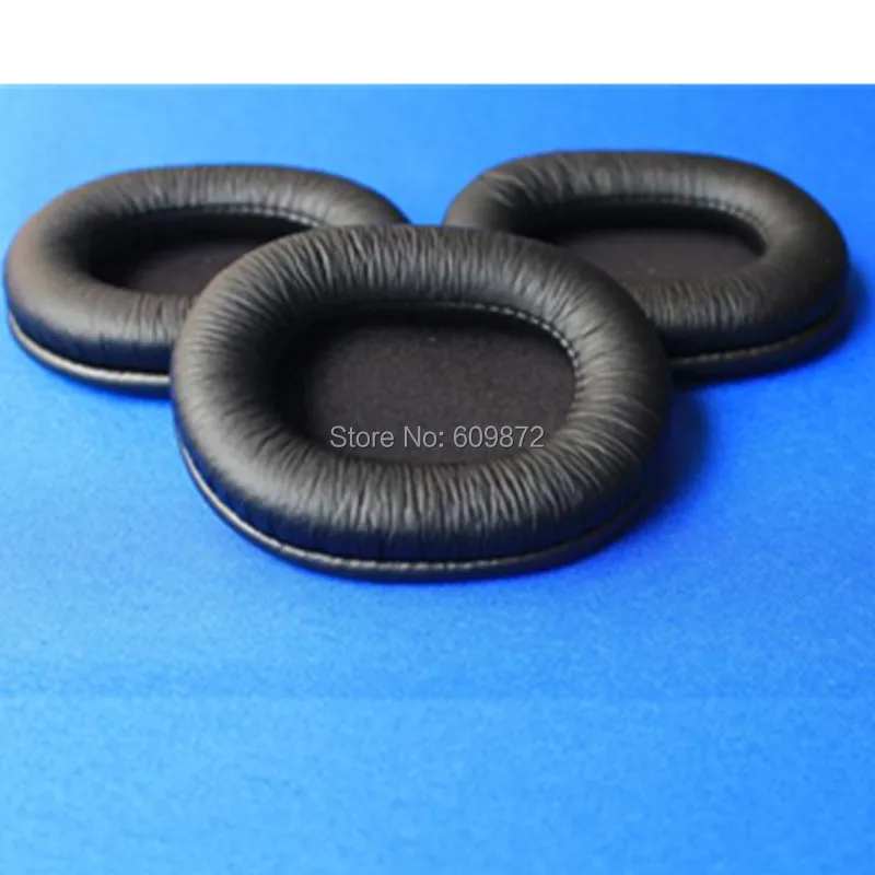 Linhuipad 8 قطعة جلد الأذن منصات سماعة الأذن وسائد دائم الإسفنج قطع الأذن صالح على سوني MDR-7506 ، V6 ، CD900ST