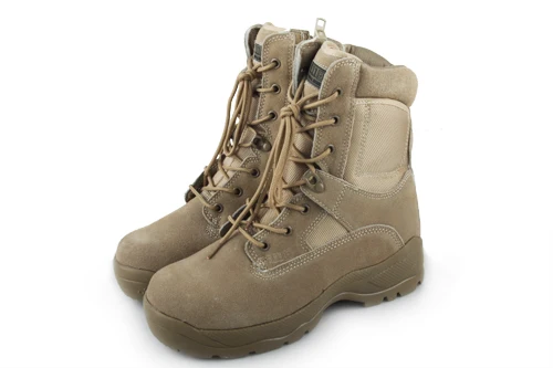 

New Style Luxury 40-45 European Size Mens Tactical Climbing combat boots Tan color for Ourdoor Camping Hunting OS29-0040