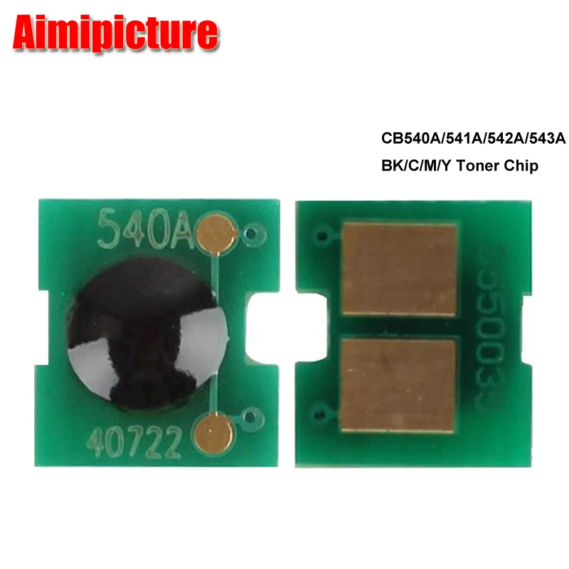 For HP CP1215 1215 CP1518 1518 CM1312 CM1312 CP1517 CP1519 Printer Chip CB540A CB541A CB542A CB543A CB540 540A Reset Chip