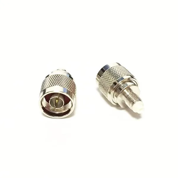 1pc NEW  N Male Plug  to  FME  Female Jack  RF Coax Adapter Convertor  Straight  Nickelplated  Wholesale