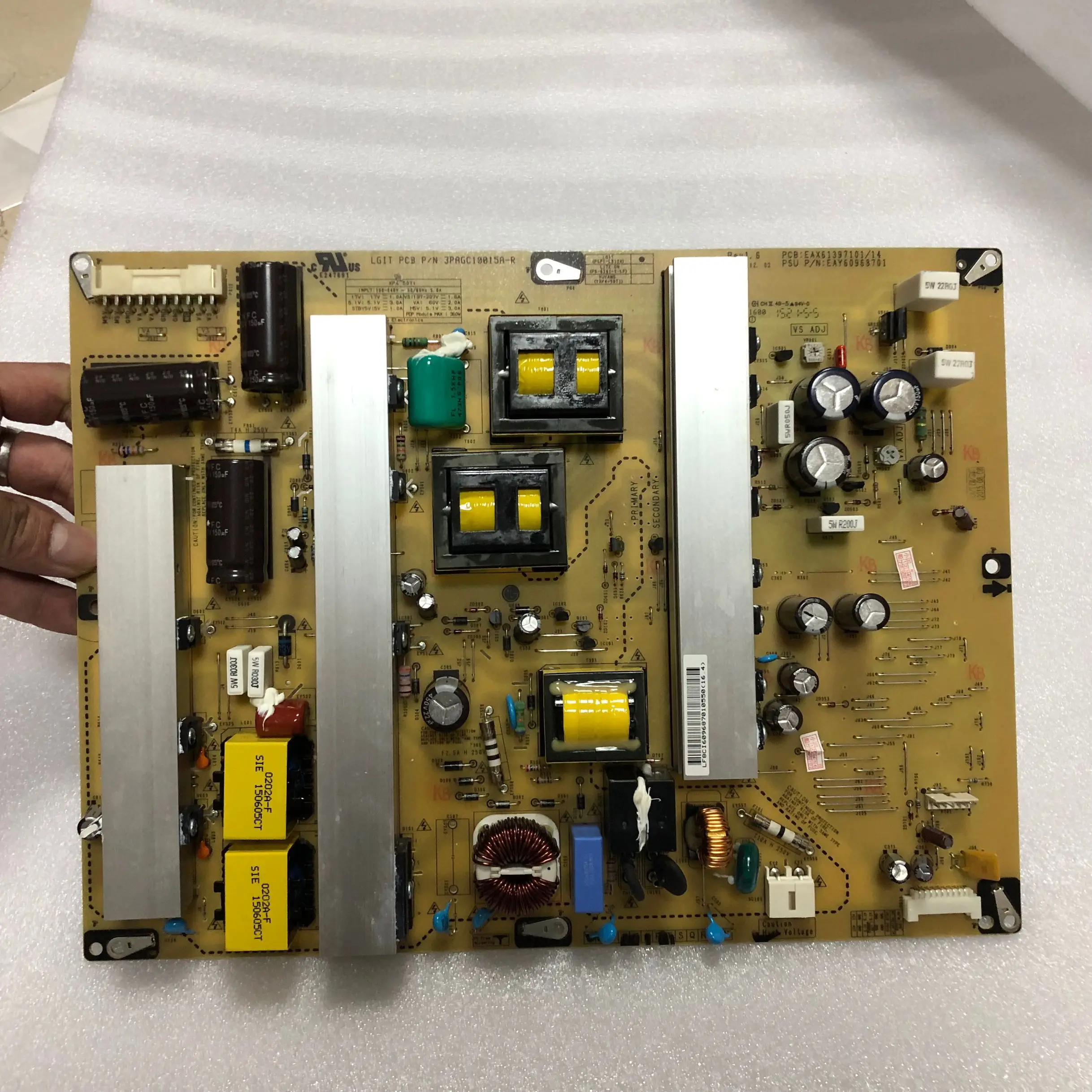 

power board for 1PCS PSPI-L912A EAY60968701 EAX61397101 3PAGC10015A-R Original quality is good TV