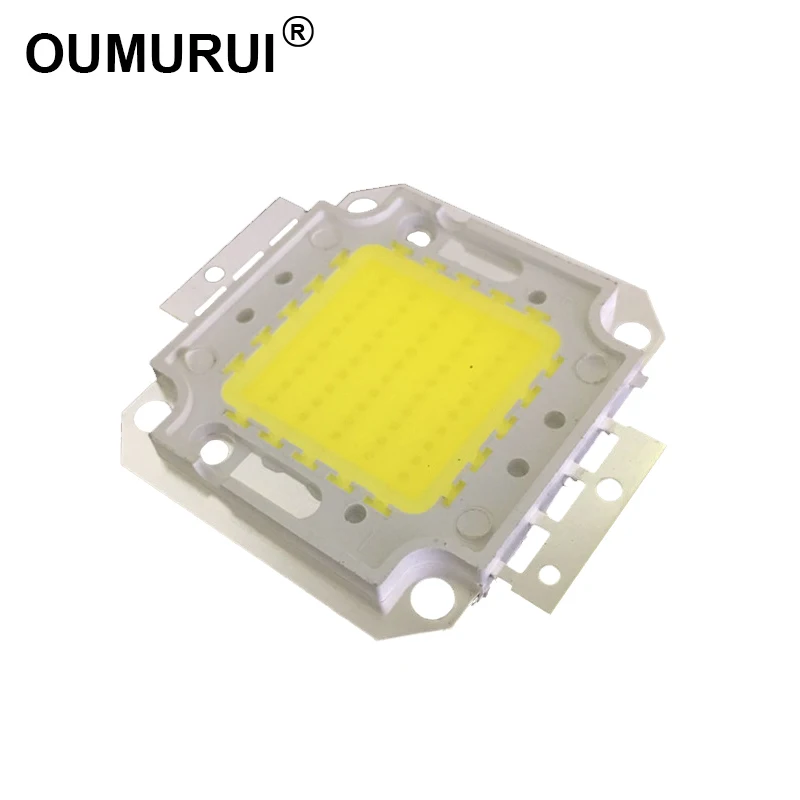 50W LED cob chip White 6000k/Warm 3000k High power beads Lamp floodlight 1500mA 32.0-34V 4000-4500LM 30mil