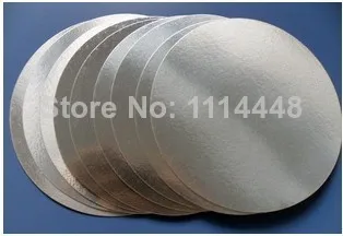 For induction sealing 110mm plactic laminated aluminum foil lid liners 5000pcs