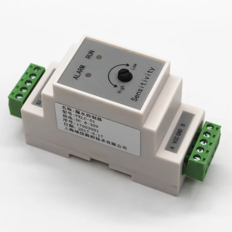 RS485 Type Unpositioned Leakage Alarm Controller Switch Relay Output Water Immersion Detector