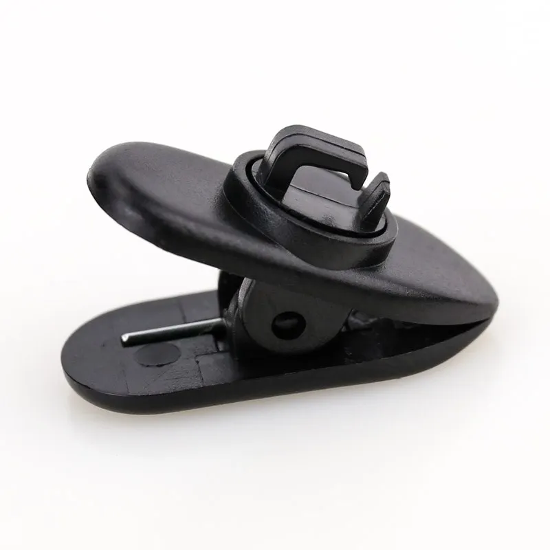 Clip de collier de câble d'écouteur, 15 pièces, support de pince à pince pour casque d'écoute, Clip de revers de fil