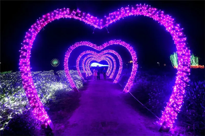 New LED String Light 200 LED 20M Christmas/Wedding/Party Decoration Lights Garland AC 110V 220V Outdoor Waterproof Led Lamp