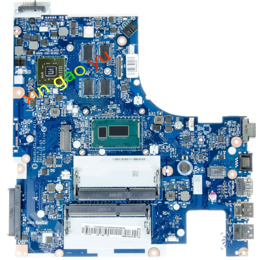 Laptop Motherboard ACLU1/ACLU2 NM-A271 For Lenovo G50-70 NM-A271 i3-4010U M230 100% Test OK