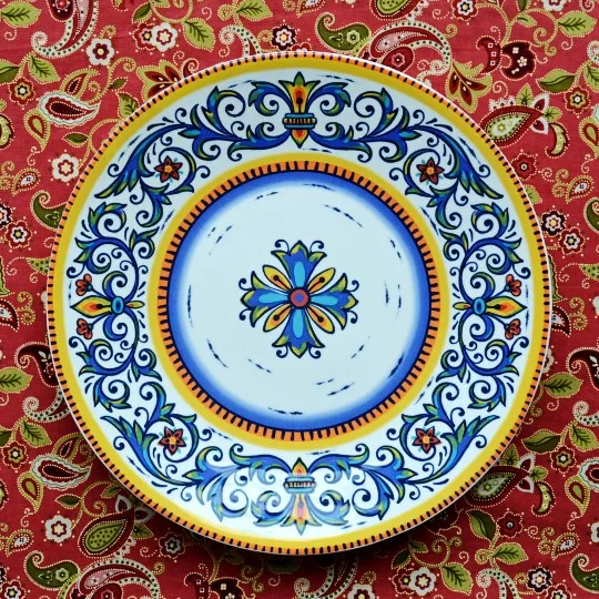 

Earendil/Bohemian amorous feelings restoring ancient ways of ceramic tableware, carney decorative plate/western food market