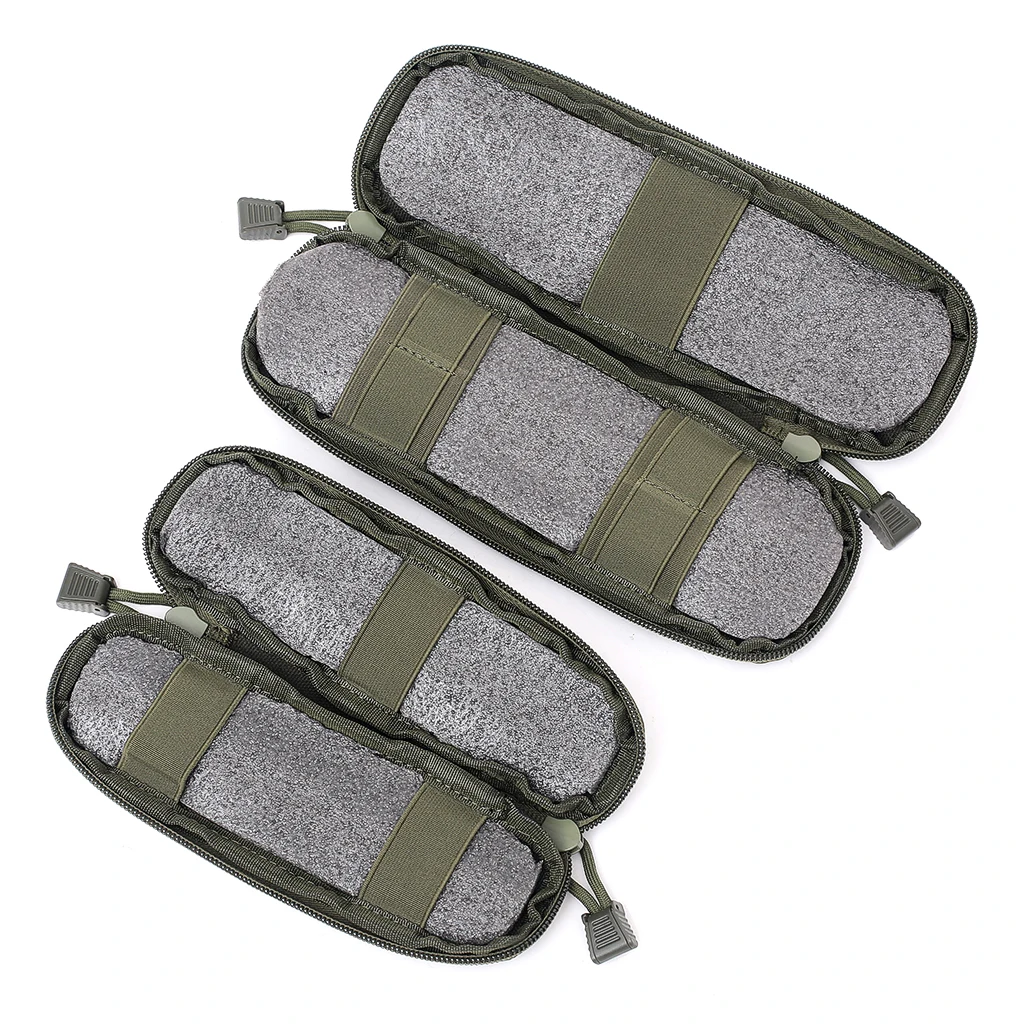 Bolsa Molle para cuchillo táctico, riñonera pequeña EDC para herramientas de caza, portalápices, funda Airsoft para cuchillos