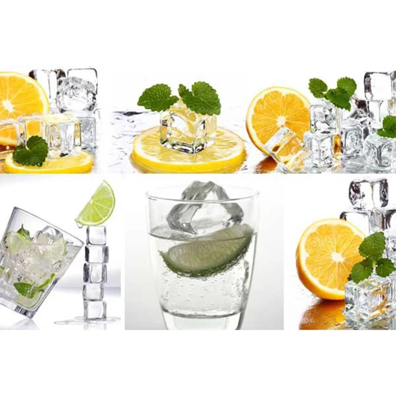 Accesorios de fotografía de cubo de hielo simulado acrílico, decoración de fondo para cerveza, Whisky, bebidas, boda, Bar y fiesta, 10 Uds.