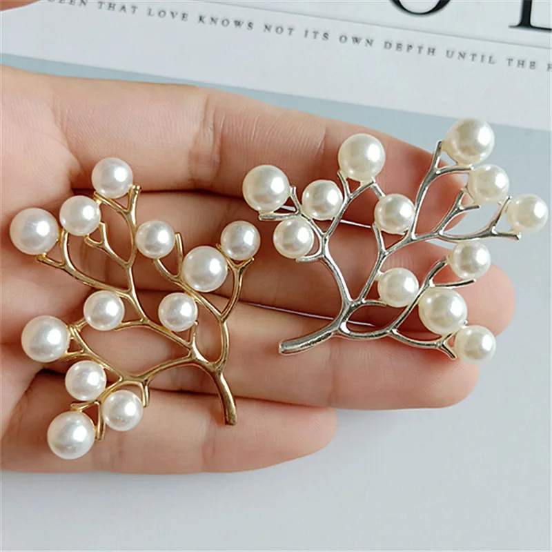 10 Pcs/Lot Alloy Creative Gold Pearls Leaf Pendant Buttons Ornaments Jewelry Earrings Choker Hair DIY Jewelry Accessories