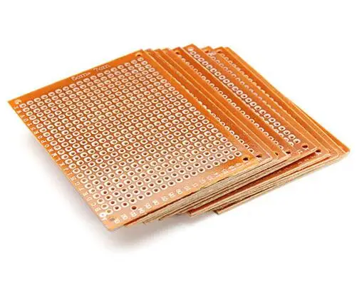 10PCS 5x7cm Blank PCB Breadboard Universal DIY Phototype Board Single Side Circuit Breadboards