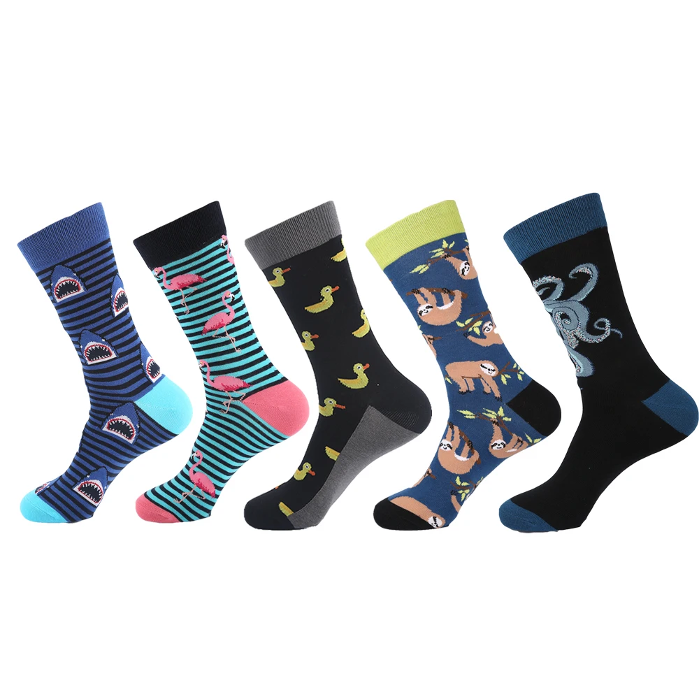 Vpm-メンズコーマ綿ソックス,21スタイル,ブランドソックス,ドレス,ビジネス,原宿,ベストギフトペア/ロット