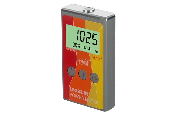 LS122 Portable Solar Power Meter with IR  infrared radiation luminance Detector