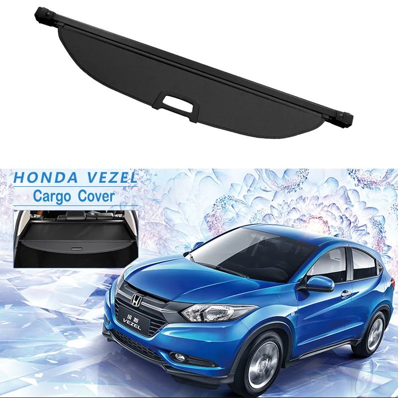 

Rear Cargo Cover For Honda VEZEL XRV HR-V HRV 2014-2021 privacy Trunk Screen Security Shield shade Auto Accessories