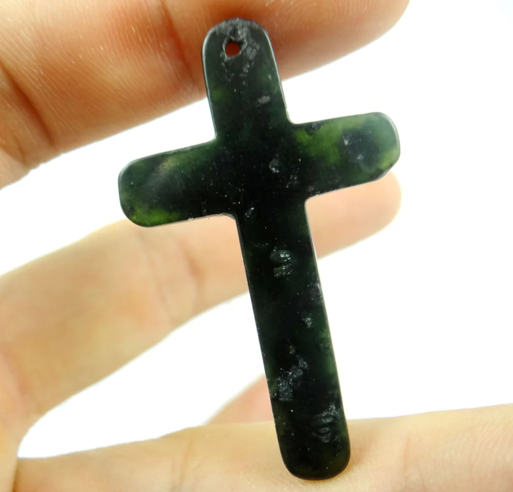 natural stone Quartz crystal Turquoises Chinese stone hand-carved cross pendant for diy jewelry making necklace Accessories