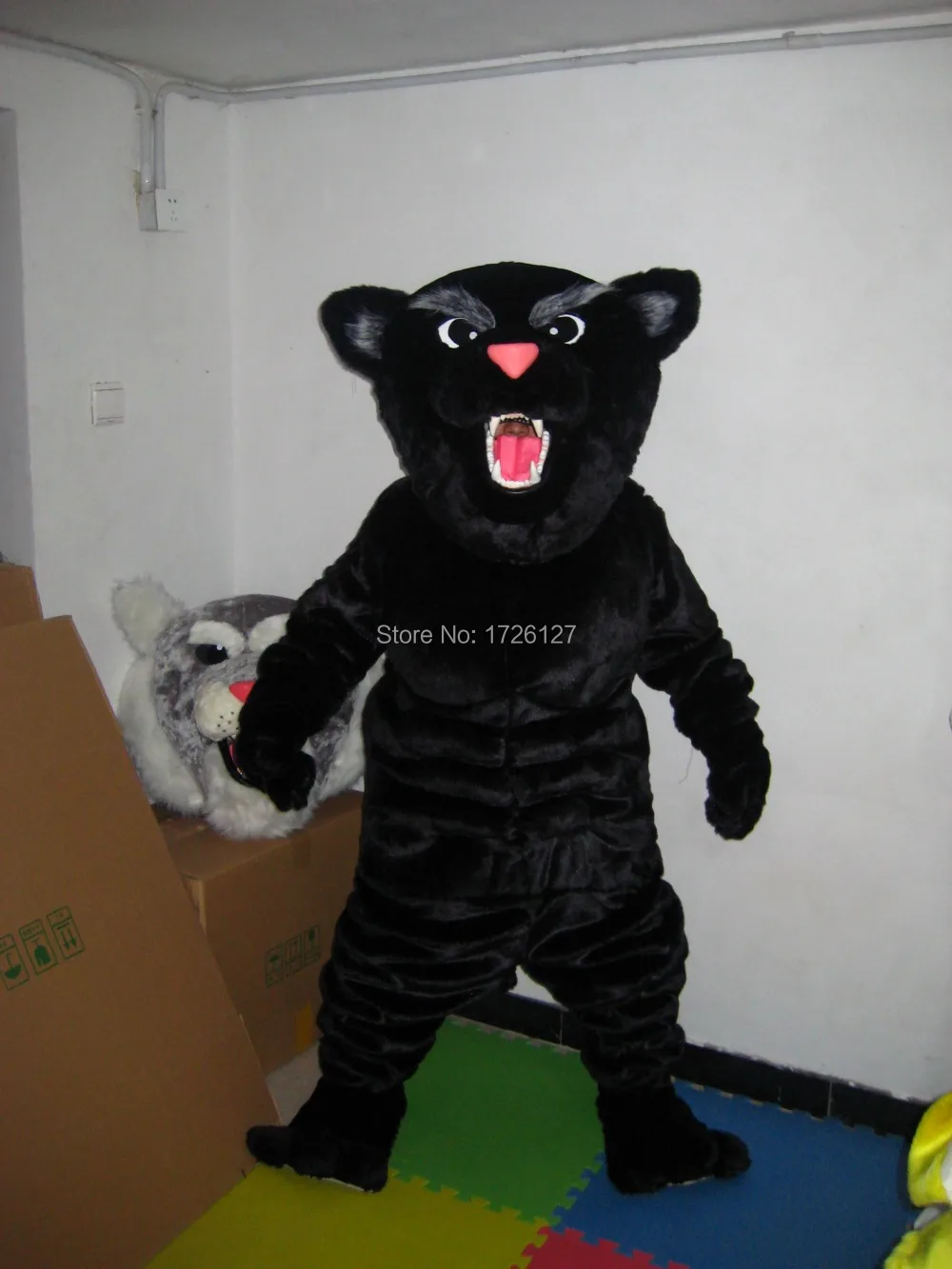 black panther leopard  jaguar cougar mascot costume custom fancy costume cosplay kits mascotte fancy dress carnival costume