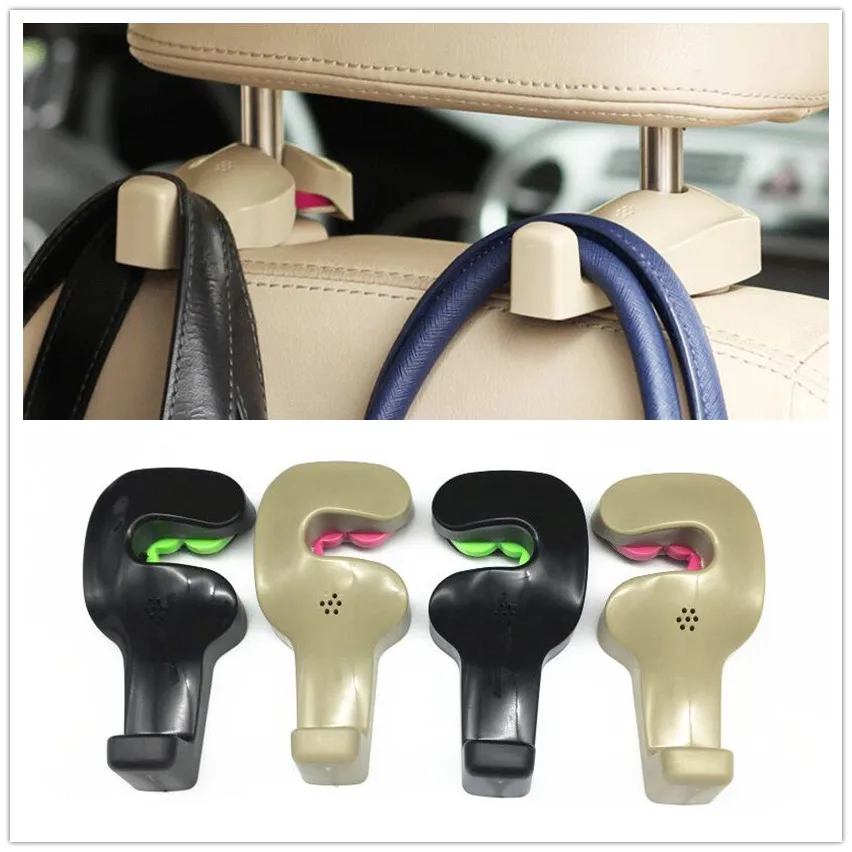 2pcs Car Universal Seat Rear Hook For Ford Focus 2 3 4/Kuga/Ecosport/Edge/Mondeo/Fiesta