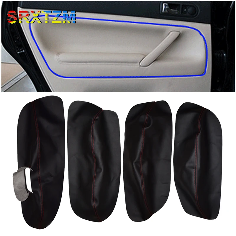 Car Door Panel Armrest Cover Sticker Trim For Volkswagen Passat B5 1998 1999 2000 2001 2002 2003 2004 2005 2006 Car Accessories