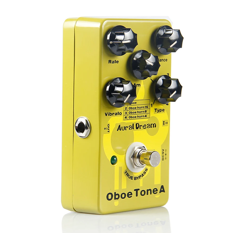 Aural Dream Oboe Tone A Synthesizer guitar pedal through the tone synthesis algorithm into the Oboe Tone signal