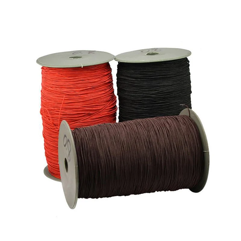 Co giãn Đàn Hồi Chuỗi Beading Cord Rope 0.8 mét 1 mét 1.2 mét 1.5 mét cho 108 Hạt Phật Giáo Phật Gỗ cầu nguyện Bead Mala Vòng Đeo Tay