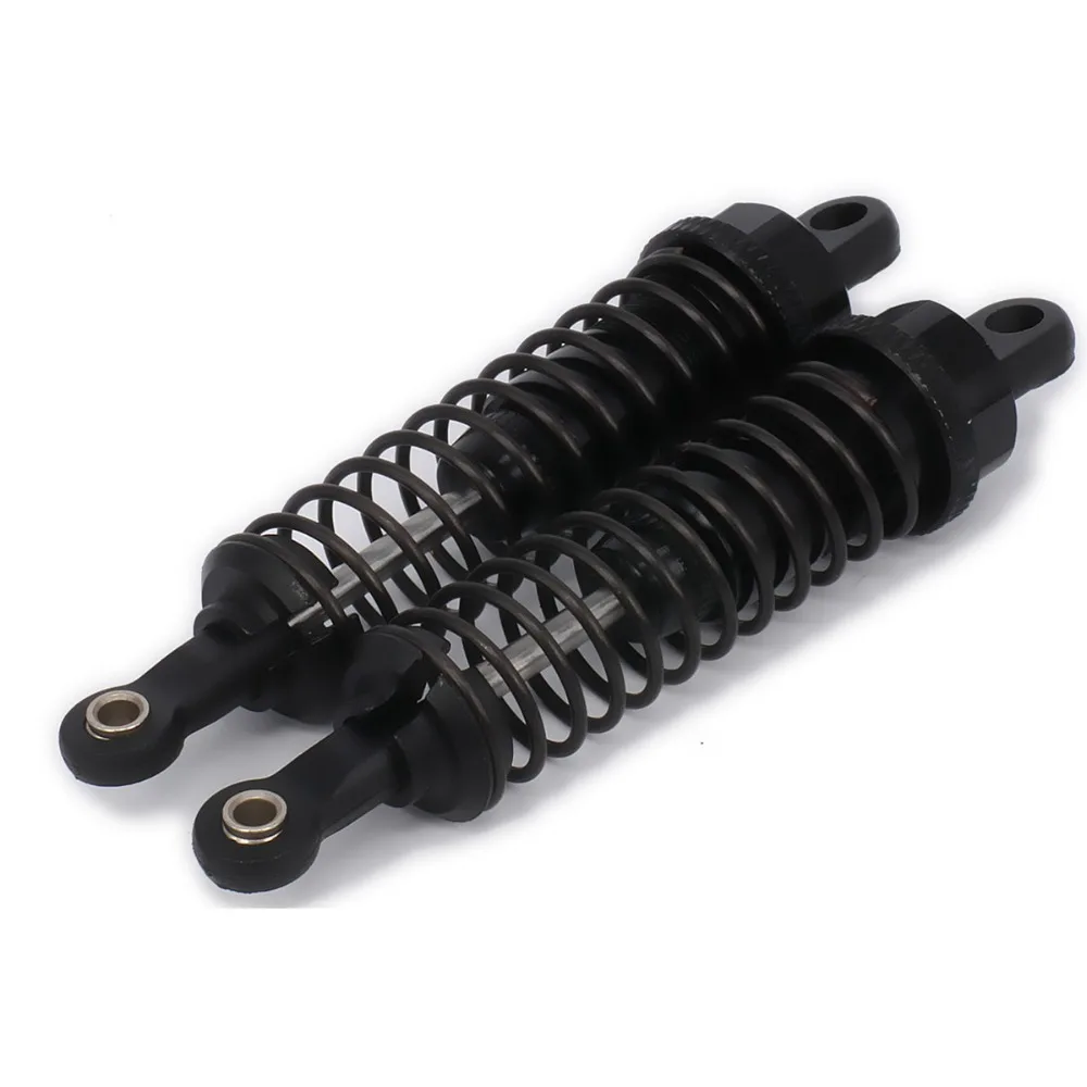 2PCS Oil Adjustable 70mm Alloy Aluminum Rear Shock Absorber Damper For RC Car 1/16 Buggy Truck Upgraded Parts Hsp Hpi Losi