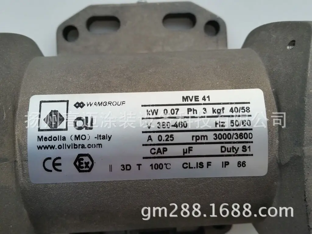 MVE series vibration motor MVE41 miniature vibration motor Italy OLI vibration motor