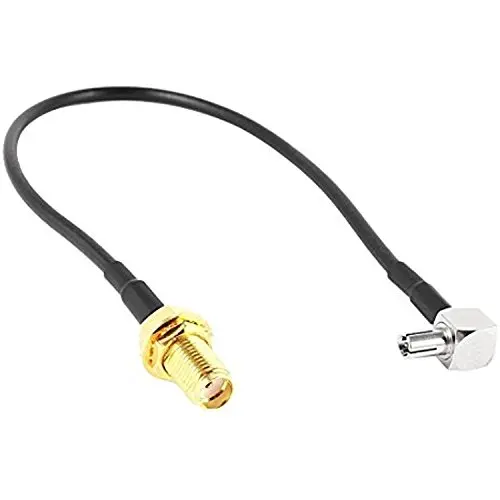 External Antenna Adapter Cable Pigtail SMA Female to TS9 Male for USB Modems  For Sierra 312U, 320U, 330U  ZTE MF61,Huawei E587