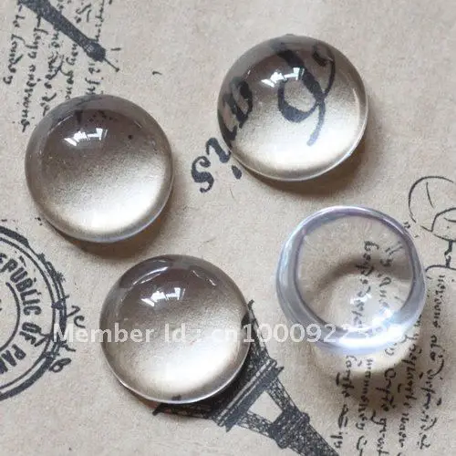 

Free Shipping - 10mm Clear Glass Domes Cabochon Cameo Cover Cabs for Circle Jewelry Diy Findings Settings Wholesale