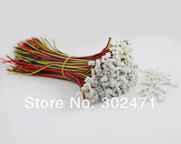 Mini. Micro JST 1.5mm T-3-Pin Connettore w/. Wire x 10 sets.3pin 1.5mm B