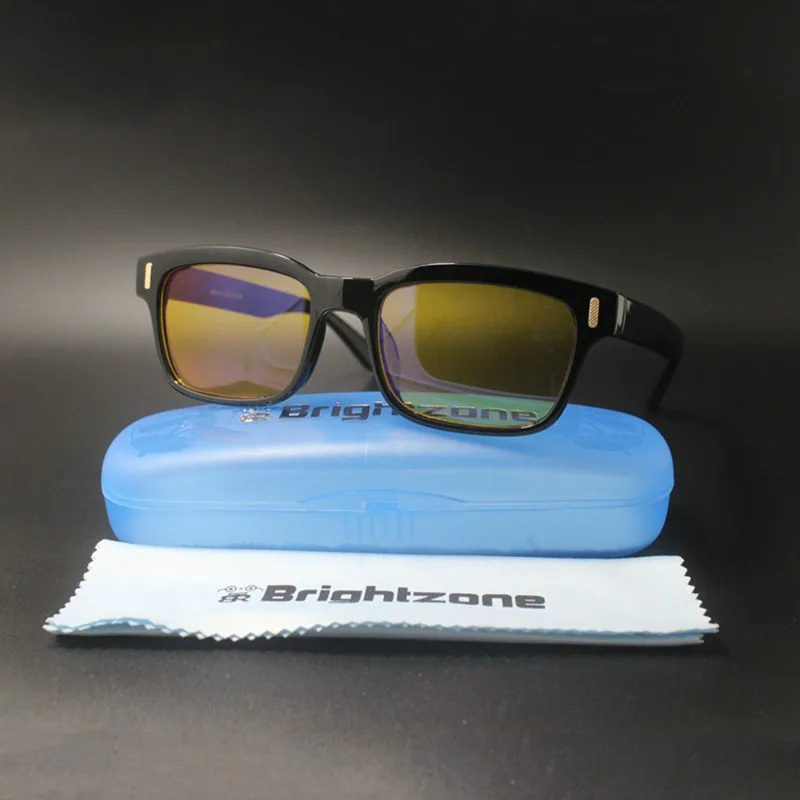 Bright Zone-filtro de luz azul antifatiga y bloqueo UV para hombre, protección contra la tensión ocular, gafas de ordenador con estilo de juego